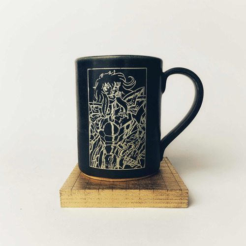 Saint Seiya Taza De Cerámica De Gres - Piscis