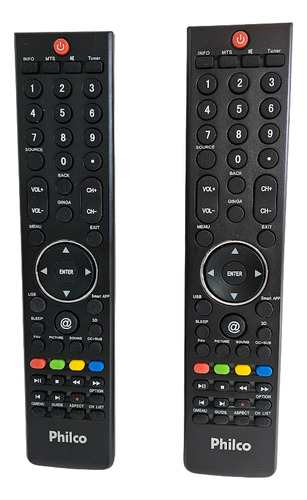 Controle Remoto Para Tv Philco Ph39~51u21 / Ph32~51c20 ...