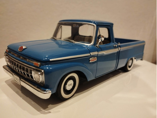 Ford F100 Sun  Star Auto A Escala Colección 1 18  Mide 23cm