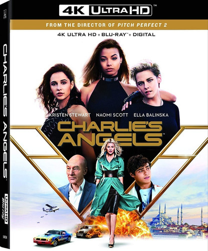 4K Ultra Hd + Bluray Charlie´s Angels / Los Angeles De Charlie 2019