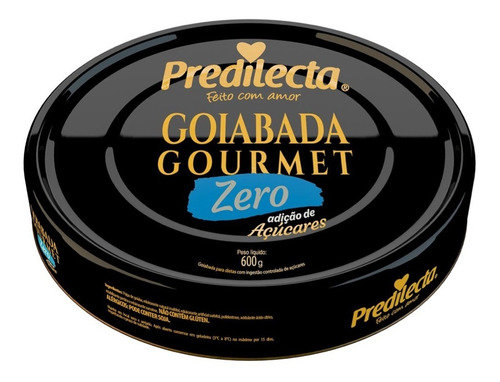 Imagem 1 de 1 de Goiabada Zero Açúcar 600g Lata Predilecta