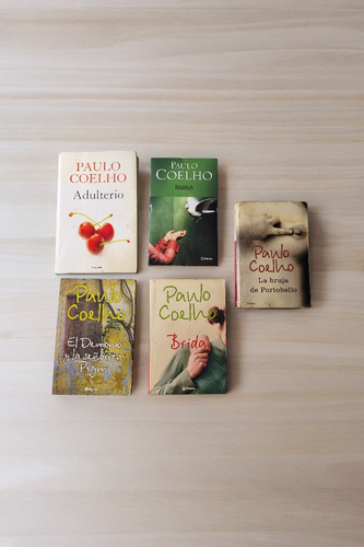 Lote De Libros De Paulo Cohelo 