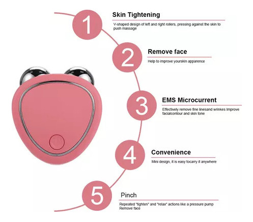 Dispositivo De Estiramiento Facial Usb Con Microcorriente