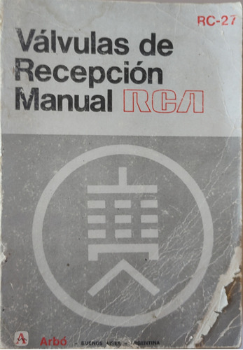 Libro Valvulas De Recepcion Manual - Rca (aa1170