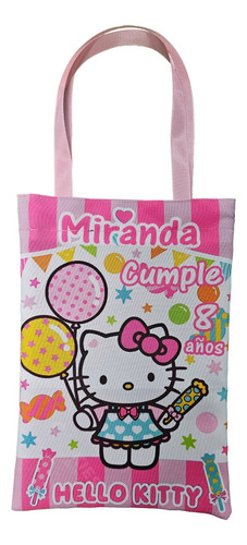 15 Dulceros Bolsas Hello Kitty Cumpleaños Fiesta Agua Hello Kitty