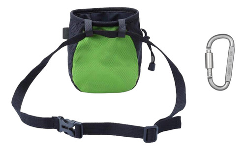 Bolsa De Tiza Con Correa De Cintura Ajustable, Verde