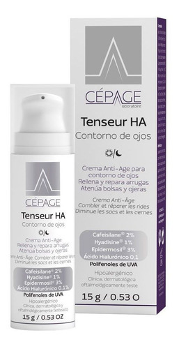 Cepage Tenseur Ha Crema Contorno De Ojos Antiedad X 15 Gr Momento de aplicación Día/Noche Tipo de piel Todo tipo de piel