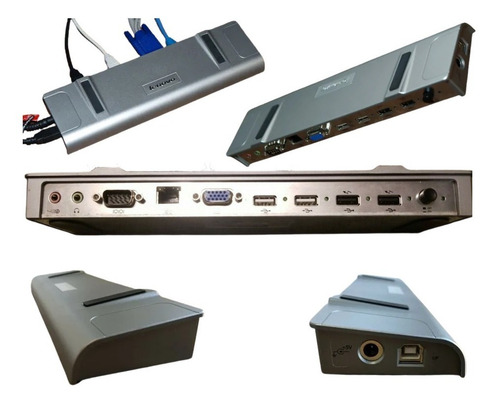 Replicador Puertos Targus Video Vga Lan 5usb Docking Acp50us