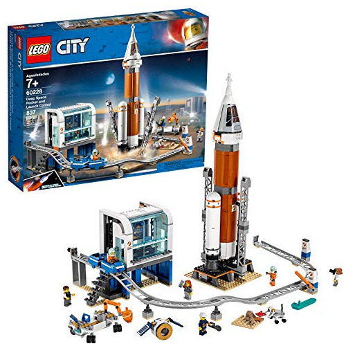 Cohete Lego City Space Deep Space Y Control De Lanzamiento 6
