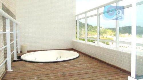 Imagem 11 de 30 de Cobertura À Venda - Praia Da Enseada - Guarujá. - Co0161