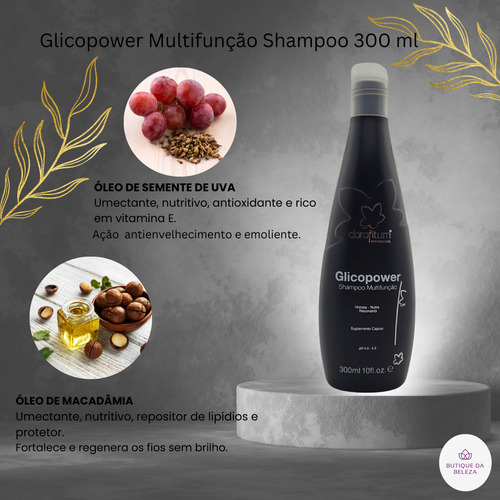 Shampoo Multifunção 5 Em 1 Clorofitum - Reparação E Nutrição