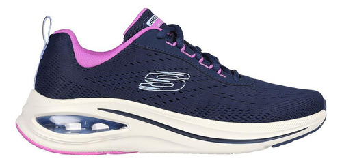 Zapatilla Mujer Skechair Meta Aired Out Azul Skechers