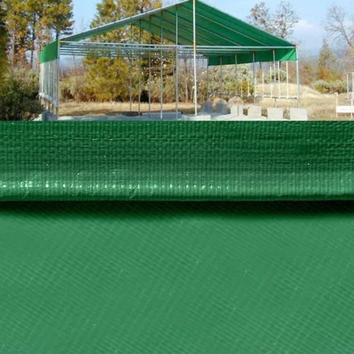 Lona Plástica Multiuso Reforçada Caminhão 4x3 Mt - 4 Cores Cor Verde