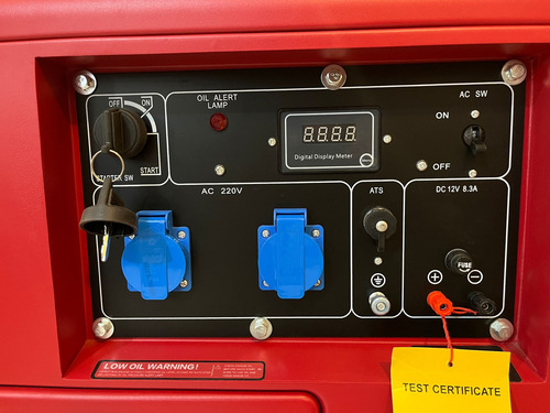 Generador Insonoro 5000w + Ats Tablero Transf. Sello Sec
