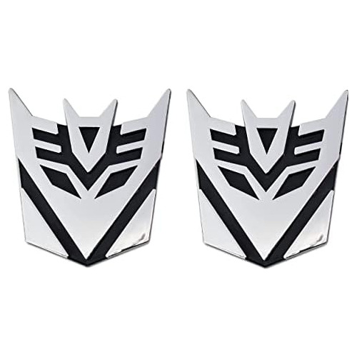 Juego De 2 Pegatinas Emblema De Decepticon De Transform...