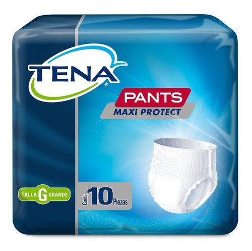 Pañales Tena Ropa Interior Pants Maxi Protect G X 10 u