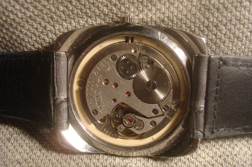 Estupendo Reloj Tissot Seastar Seven Antiguo Hombre Año1967 Gris Claro Cromado Gris Claro Metalizado (Usado)