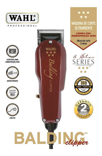 Wahl Balding Máquina De Corte Profissional Série 5 Stars Nfe
