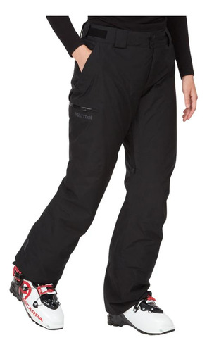 Pantalon Mujer Marmot Nieve Lightray Gtx Negro