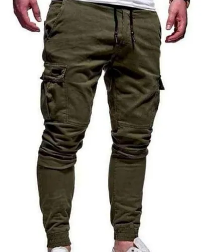 Jogger hombre verde new arrivals