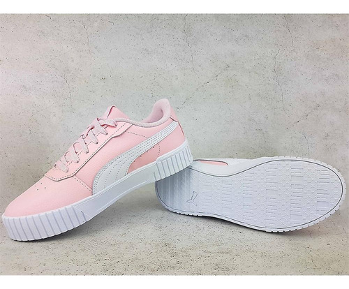 Imagen 2 de 5 de Tenis Dama Puma Carina 2.0 Rosa/blanco Mod.38618504 Original