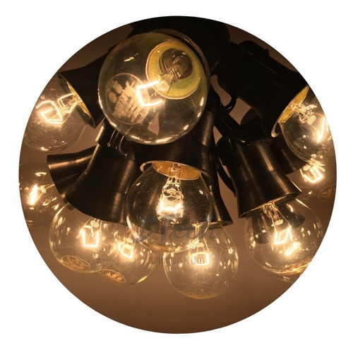 Imagen 1 de 10 de 10 Metros De Guirnalda De Luces De Filamento Vintage Oferta