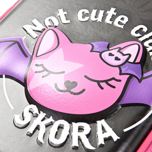 Cartuchera Con Cierre Skora Pvc 3d Gatito Divisiones