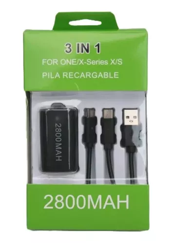 Batería / Pila Recargable 2,800mAh para Control Xbox One Series X