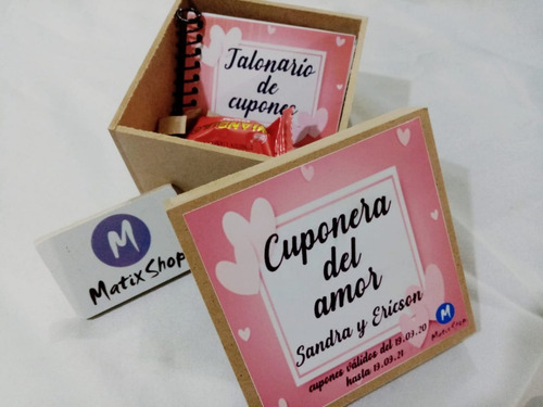Imagen 7 de 7 de Cupones De Amor - Regalos Originales Para Parejas