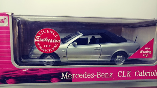 Mercedes Benz Clk Cabriolet - Anson, Escala 1/18