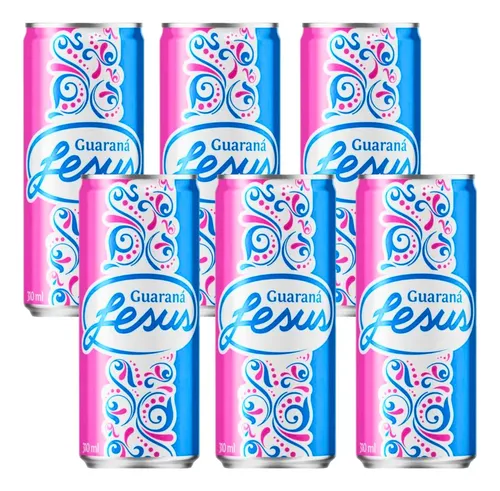 comprar Refresco Guaraná Jesus 310ml Fardo C\u002F06 Latas Sabor Maranhão