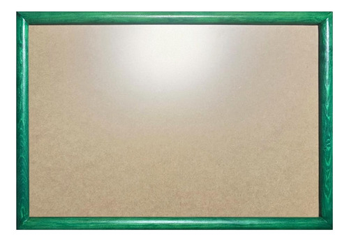 1 Marco De Madera Con Acrilico 70x90cm Verde
