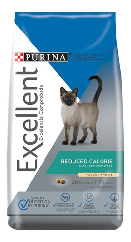 Excellent Cat Reduce Calorie 7,5 Kg Gatos El Molino