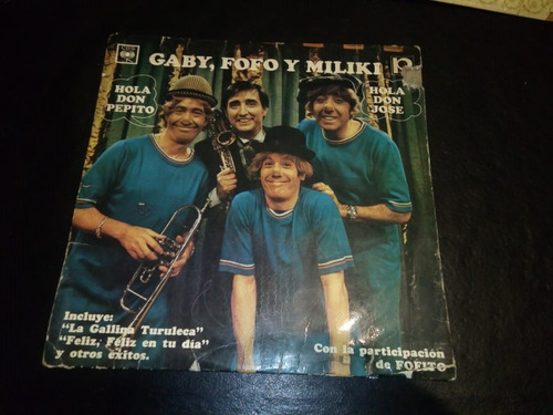 Vinilo Hola Don Pepito Hola Don José Gaby, Fofo Y Miliki