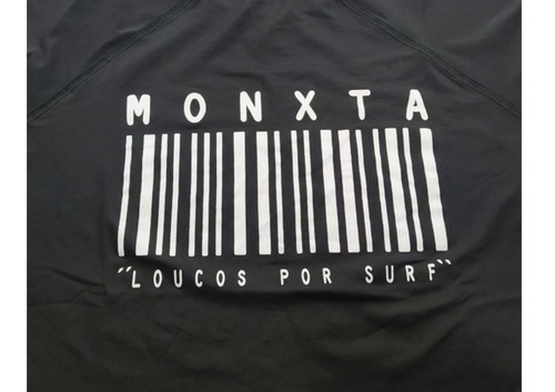 Camiseta Lycra Manga Longa Uv +50 Monxta Surf