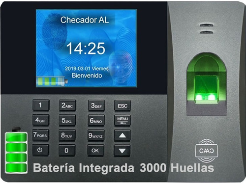 Reloj Checador Huella Digital Red Internet Y Memoria Usb