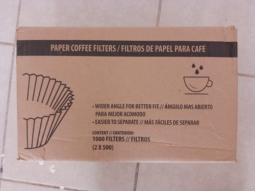 Filtro De Papel Para Cafe