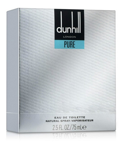 Alfred Dunhill Pure Edt 75ml Para Hombre Volumen De La Unidad 100 Ml