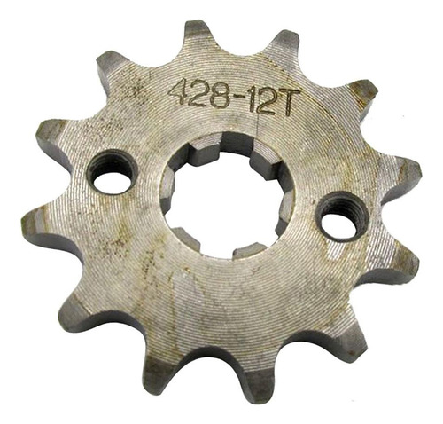 Cadena 428 12 Frente Motor Piñón Suciedad Atv