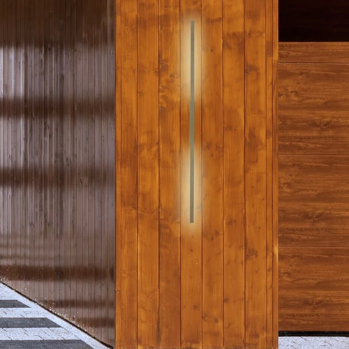 Arandela Parede Linear Externa Aurora Dou 1m 5w 4.000k Biv