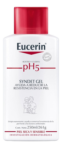 Syndet Gel Rostro Y Cuerpo. Eucerin 250ml