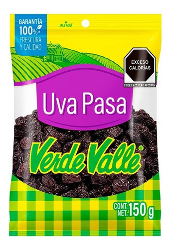 Uva Pasa Verde Valle 150 G
