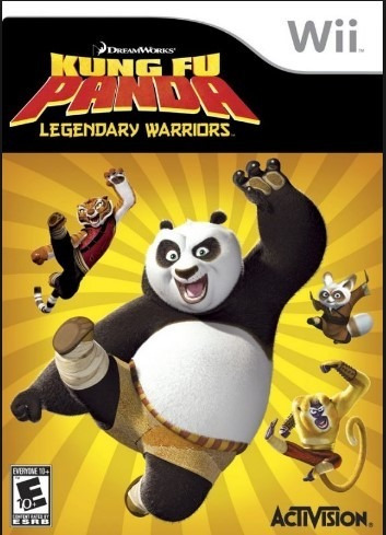 Juego De Wii  De Kung Fu Panda Legendary Warriors Original
