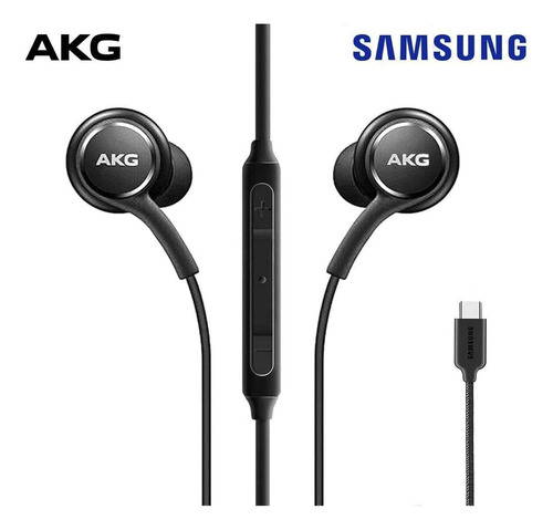 Auriculares Con Cable Phq, Usb Tipo C, In-ear, Negro