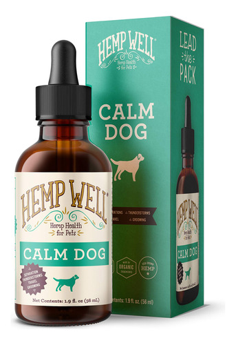 Hemp Well El Aceite Para Mascotas Calm Dog Alivia La Ansieda