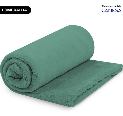 Kit 2 Manta 180x220cm Camesa Cobertor Casal Microfibra Soft Macia