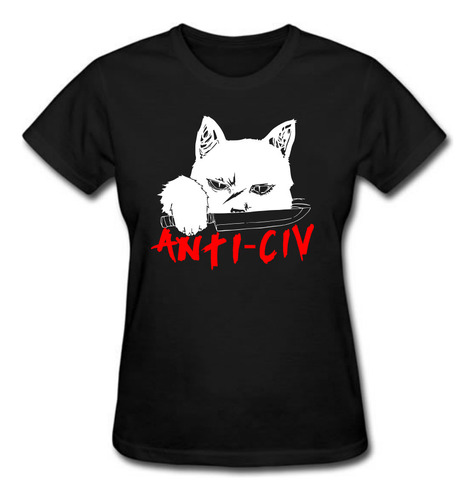 Anti-civ -  Camisa Personalizada 100% Algodão