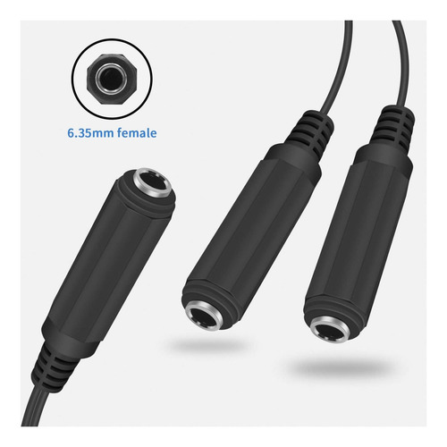 Cable De Guitarra Y Cable De Guitarra Duttek, Mono Ts De Mm