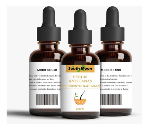 Sérum Anticanas South Moon Ganoderma Natural Revertidor 250m