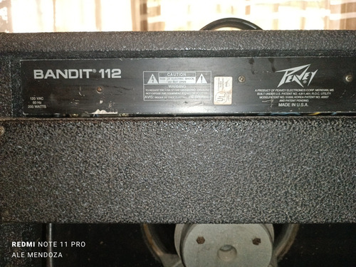Amplificador Peavey Made Un U.s.a 80 Watts R.m.s (Usado)